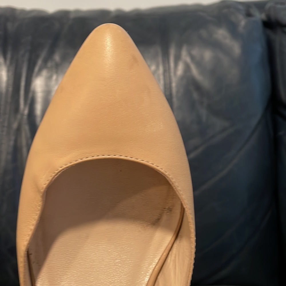 Loeffler Randall Nude Kitten Heels. Worn 1x to a wedding. Perfect for weddings! - Picture 5 of 8